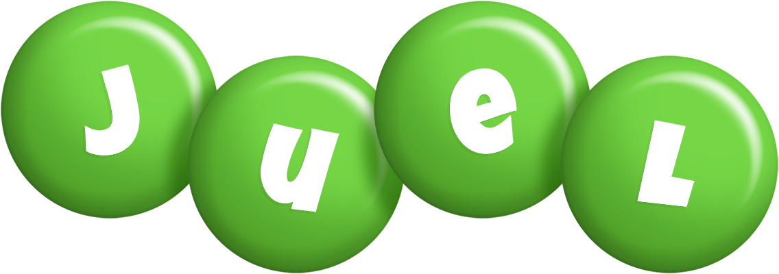 Juel candy-green logo