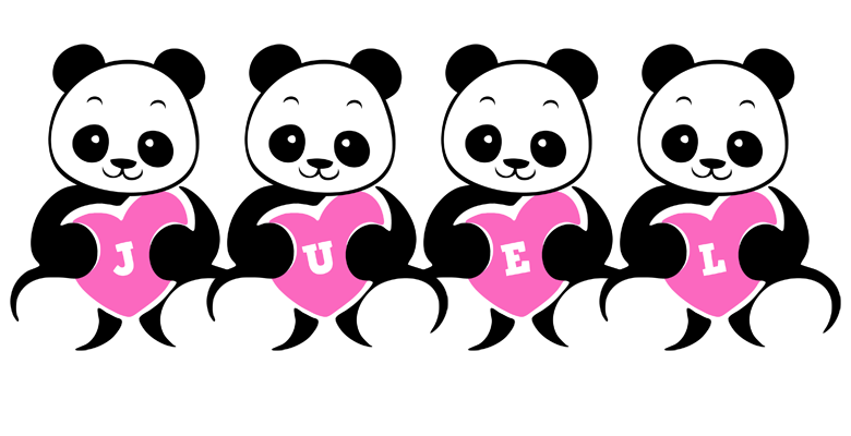 Juel love-panda logo