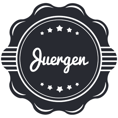 Juergen badge logo