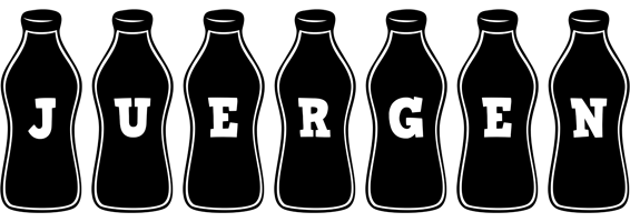 Juergen bottle logo