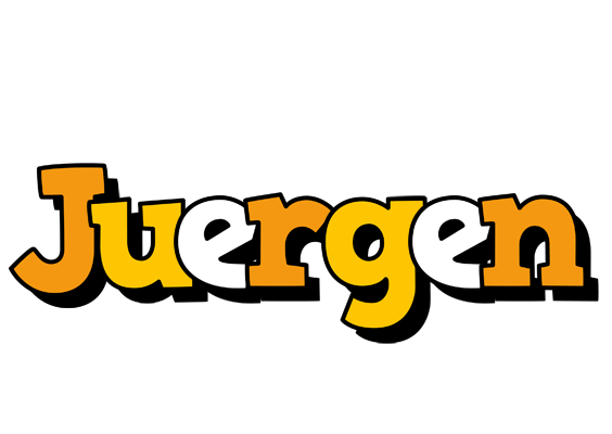 Juergen cartoon logo