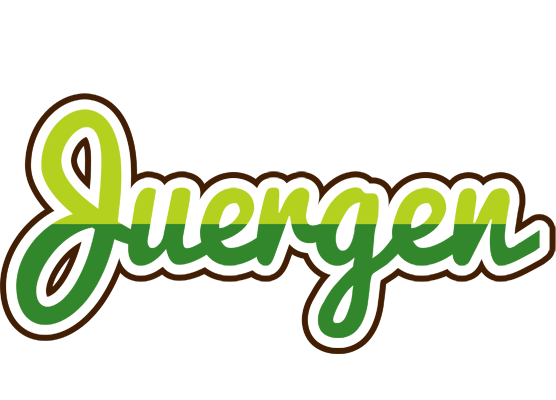 Juergen golfing logo