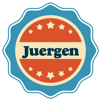 Juergen labels logo