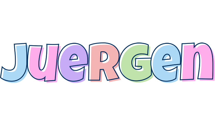 Juergen pastel logo
