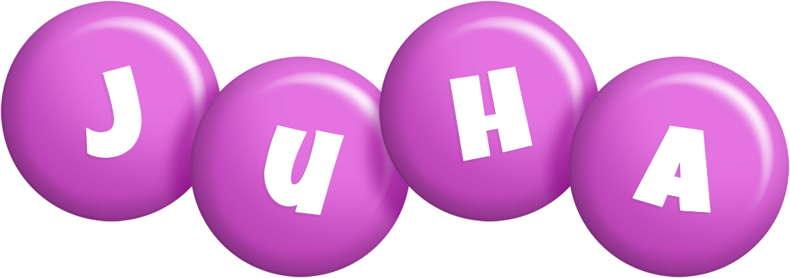 Juha candy-purple logo