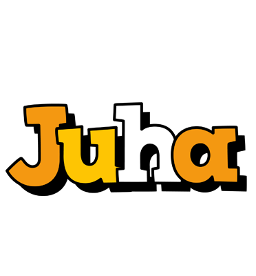 Juha cartoon logo