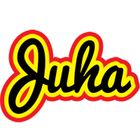 Juha flaming logo