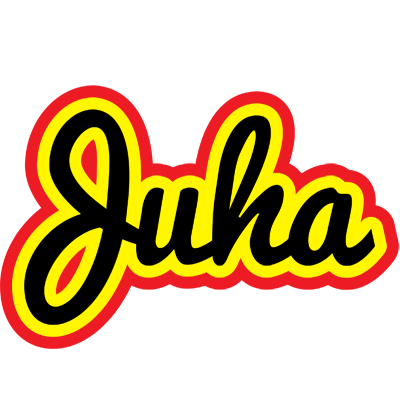 Juha flaming logo
