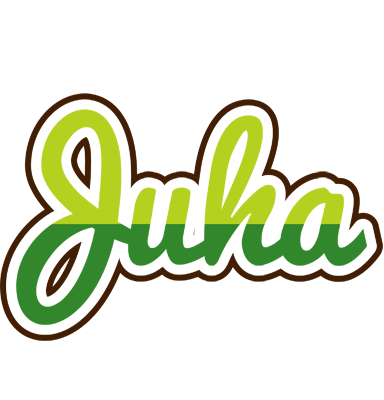 Juha golfing logo