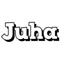 Juha snowing logo