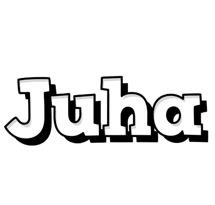 Juha snowing logo