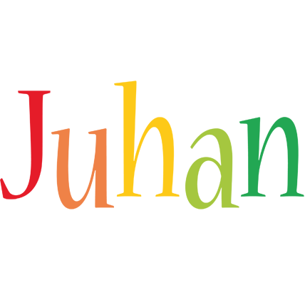 Juhan birthday logo