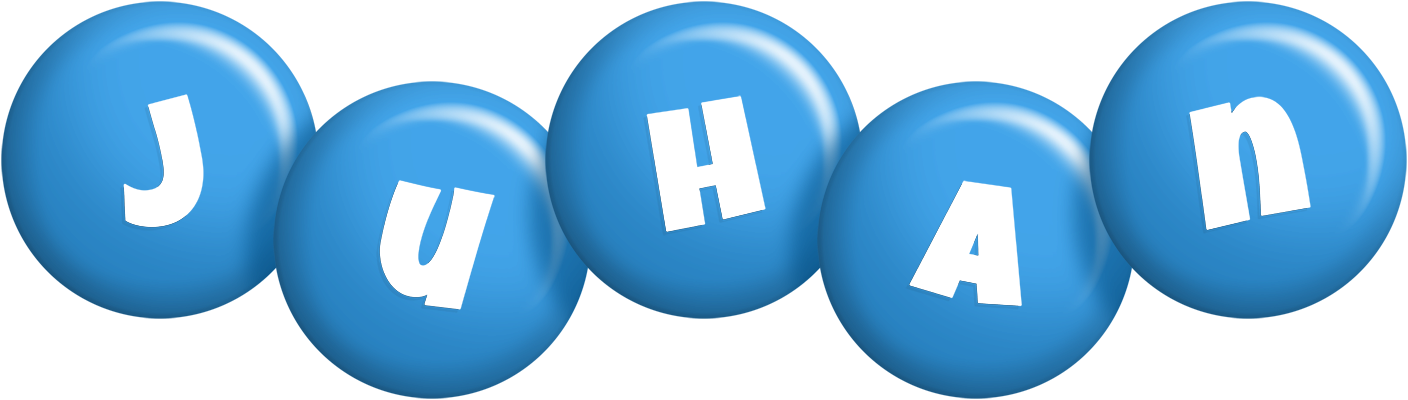 Juhan candy-blue logo