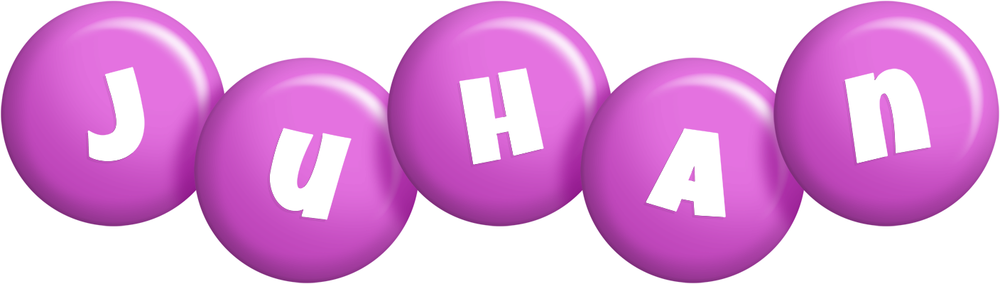 Juhan candy-purple logo