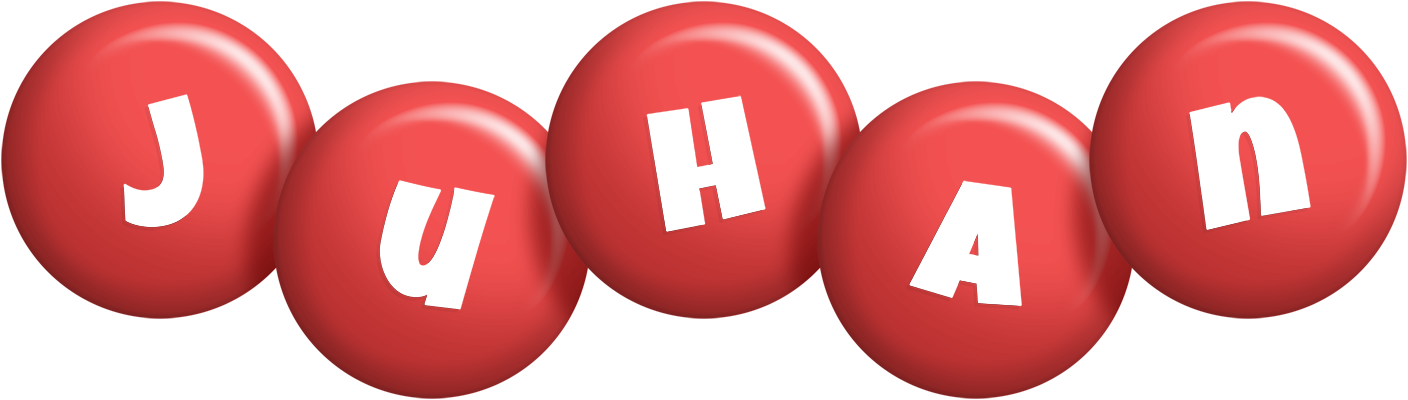 Juhan candy-red logo