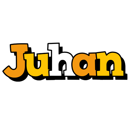 Juhan cartoon logo