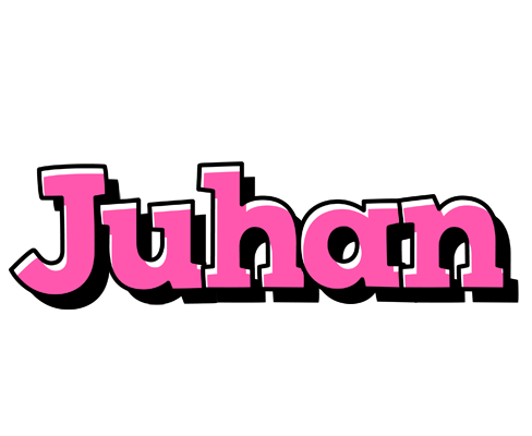 Juhan girlish logo