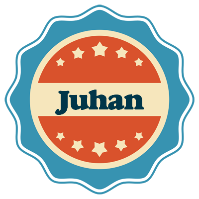 Juhan labels logo