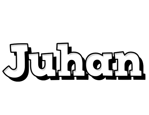 Juhan snowing logo