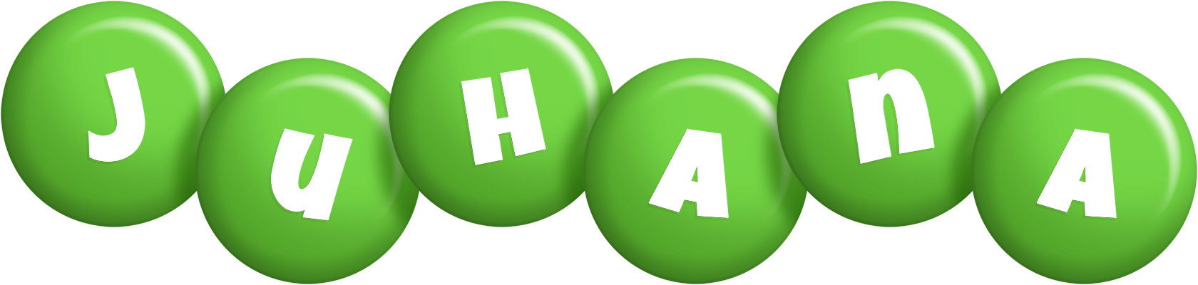 Juhana candy-green logo