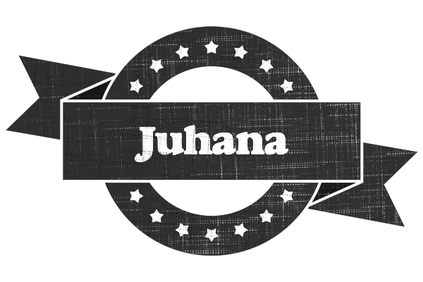 Juhana grunge logo