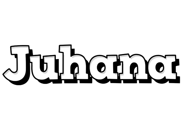 Juhana snowing logo