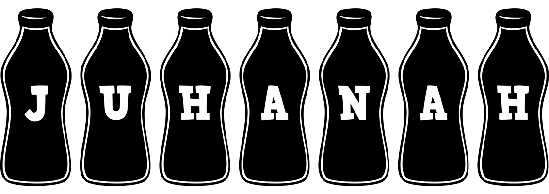 Juhanah bottle logo