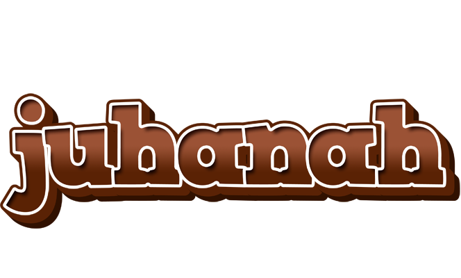 Juhanah brownie logo