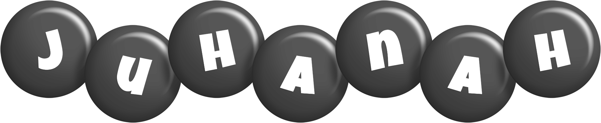 Juhanah candy-black logo