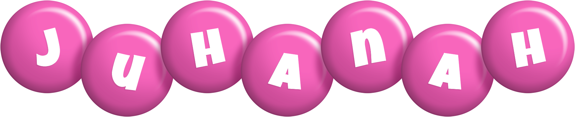 Juhanah candy-pink logo