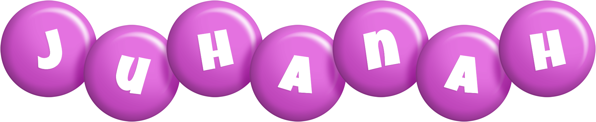 Juhanah candy-purple logo