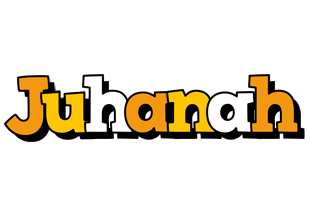 Juhanah cartoon logo