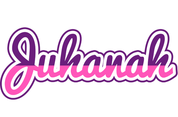 Juhanah cheerful logo