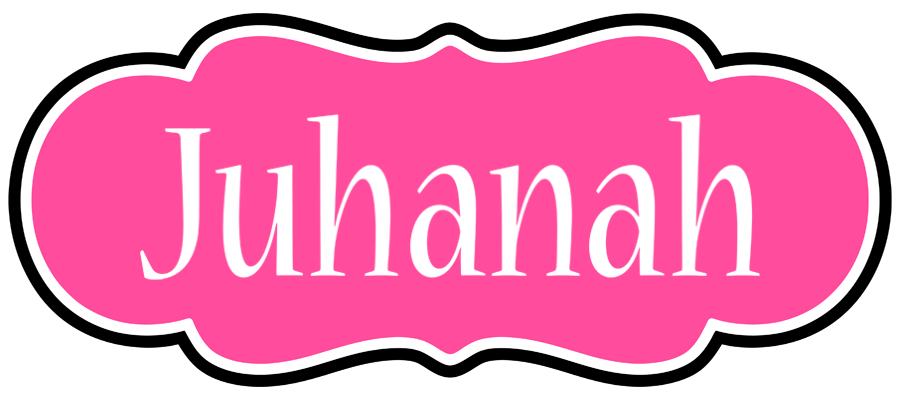 Juhanah invitation logo