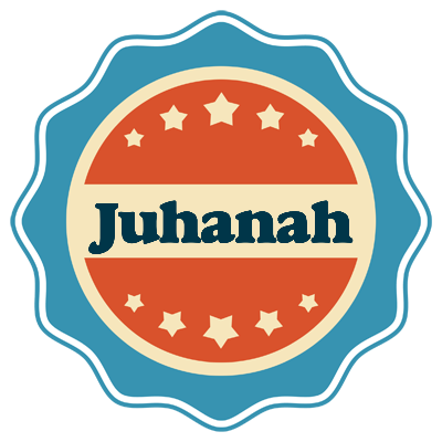 Juhanah labels logo