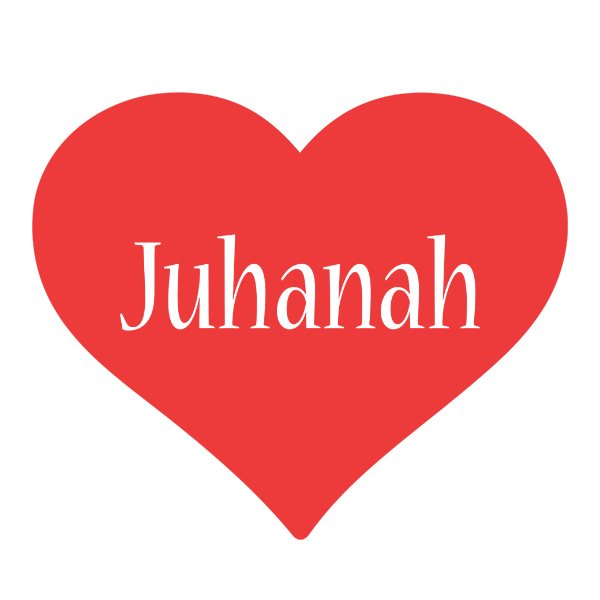 Juhanah love logo