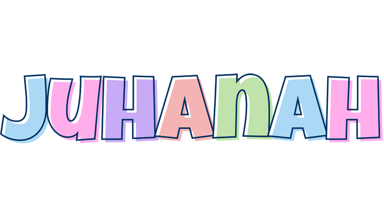 Juhanah pastel logo