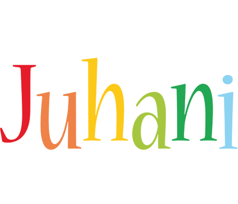 Juhani birthday logo
