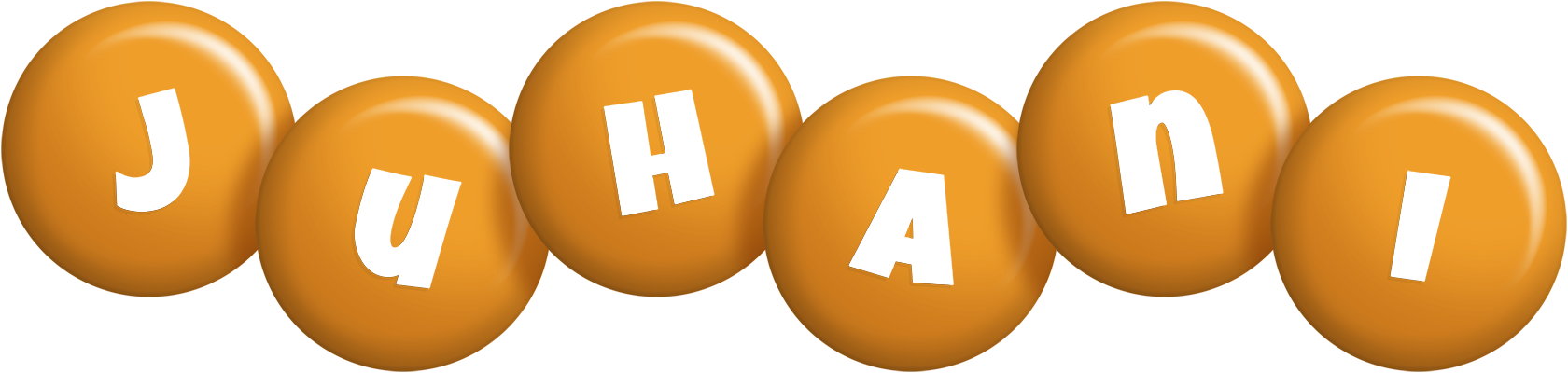 Juhani candy-orange logo