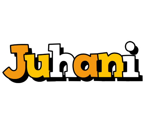 Juhani cartoon logo