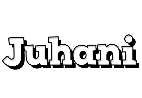 Juhani snowing logo