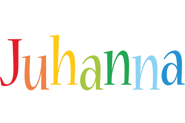 Juhanna birthday logo