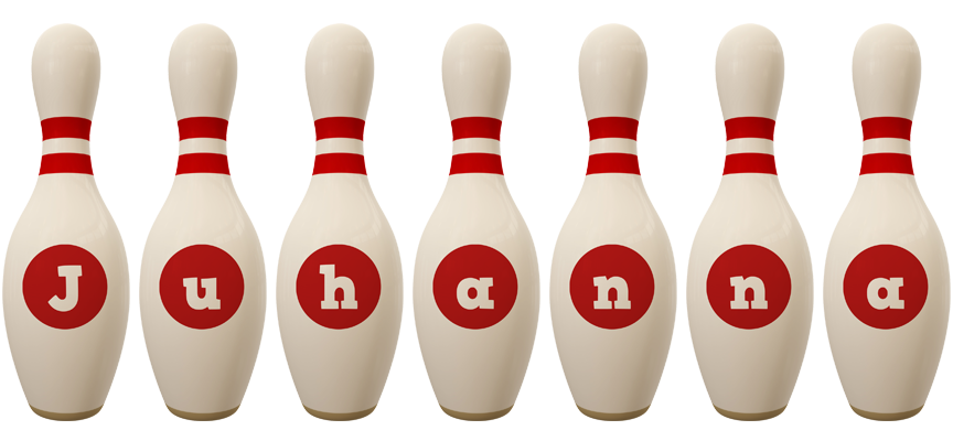 Juhanna bowling-pin logo