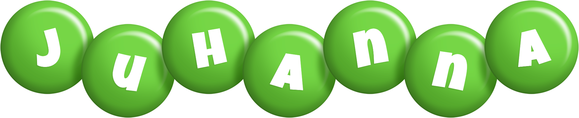Juhanna candy-green logo