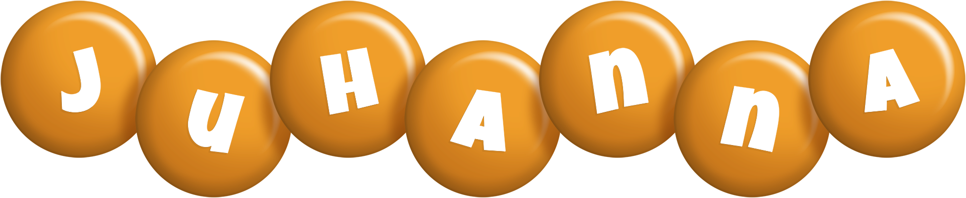 Juhanna candy-orange logo