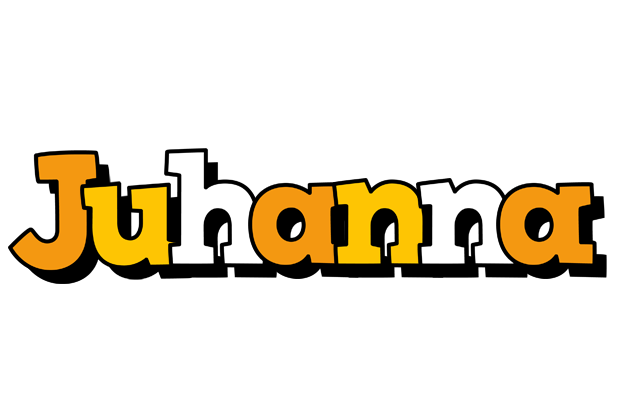 Juhanna cartoon logo