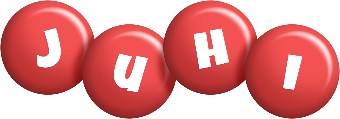 Juhi candy-red logo