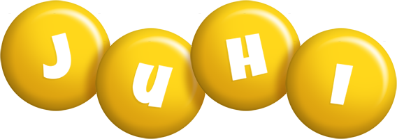 Juhi candy-yellow logo
