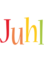 Juhl birthday logo