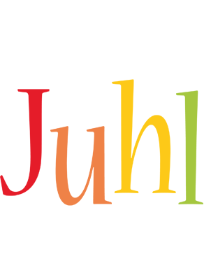Juhl birthday logo